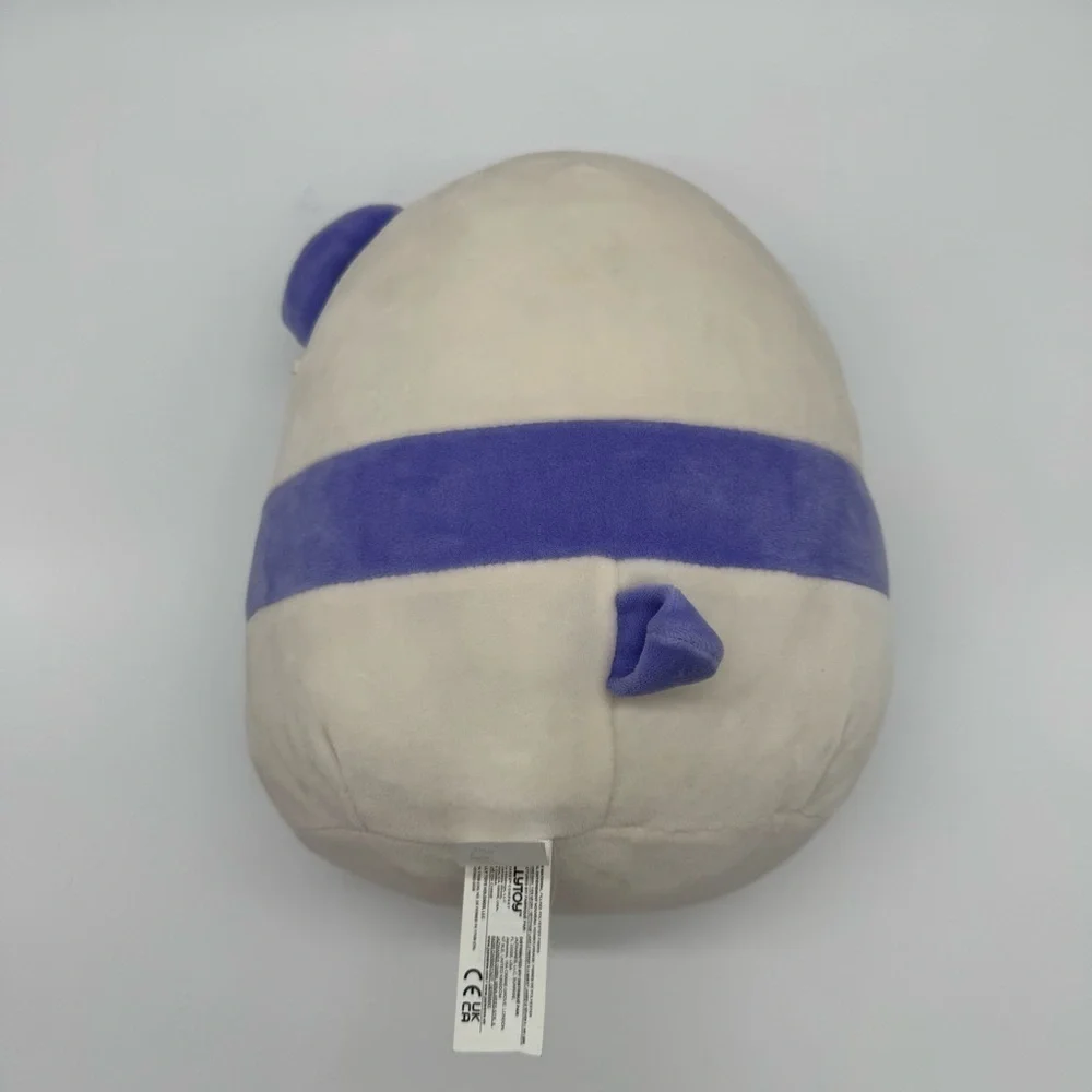 Squishmallows Purple and Cream Panda Plush